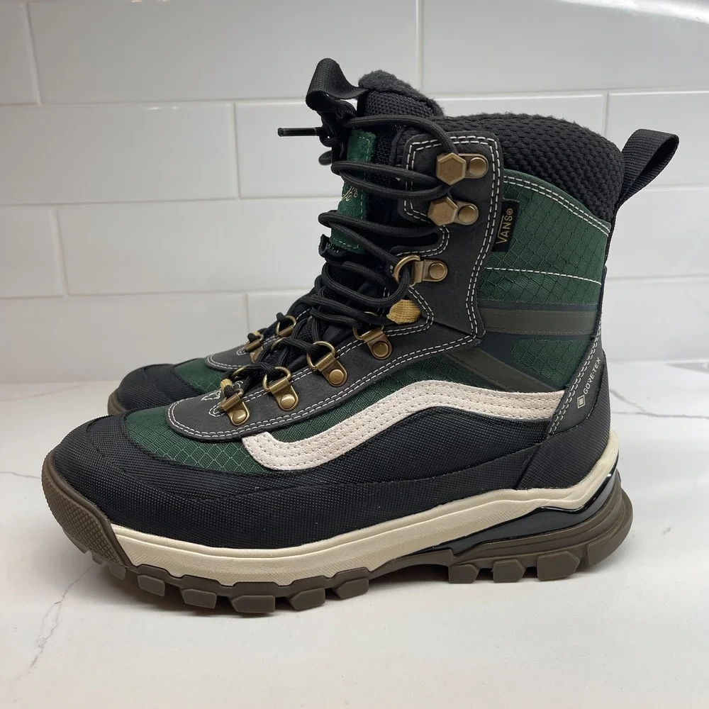 VANS Arthur Longo x Snow Kicker Boots GORE-TEX MTE-3 Mens 6.5 Womens 8 Green‎